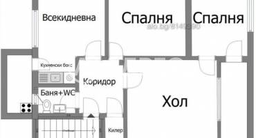 Тристаен апартамент, Ямбол, 679204, Снимка 8