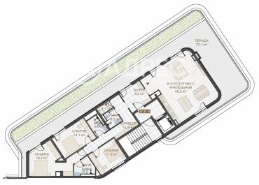 Многостаен апартамент, Пловдив, Център, 667205, Снимка 1