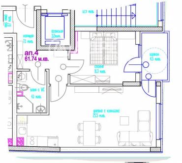 Двустаен апартамент, Варна, Център, 677207, Снимка 1