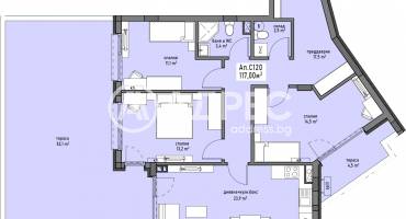 Многостаен апартамент, Бургас, Промишлена зона - Север, 697207, Снимка 6