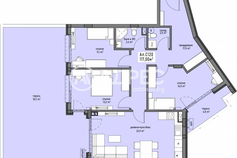 Многостаен апартамент, Бургас, Промишлена зона - Север, 697207, Снимка 6