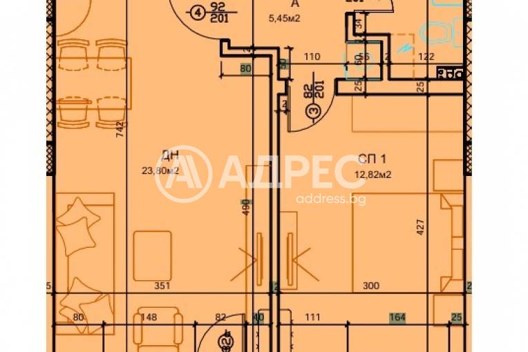 Двустаен апартамент, Варна, к.к. Св.Св. Константин и Елена, 662209, Снимка 2