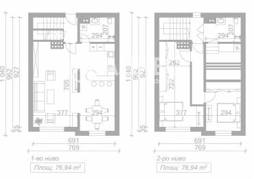 Тристаен апартамент, София, Дианабад, 632213, Снимка 1