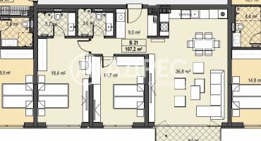 Тристаен апартамент, София, Бояна, 658214, Снимка 4