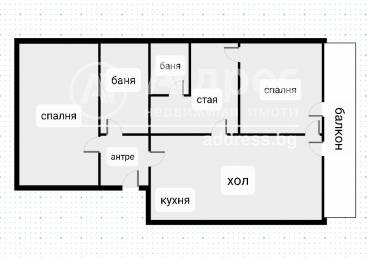 Многостаен апартамент, София, Гео Милев, 550216, Снимка 1