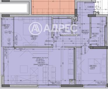 Тристаен апартамент, София, Бояна, 654216, Снимка 1