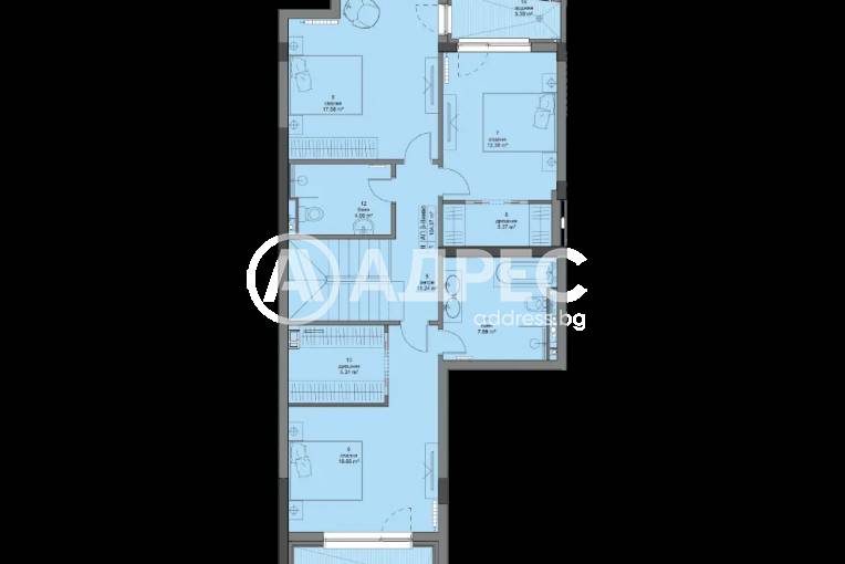 Многостаен апартамент, София, Кръстова вада, 646217, Снимка 2