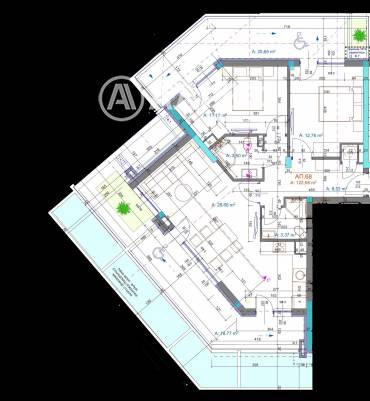 Тристаен апартамент, Бургас, Братя Миладинови, 672217, Снимка 1