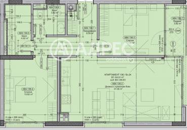 Тристаен апартамент, София, Бояна, 654220, Снимка 1