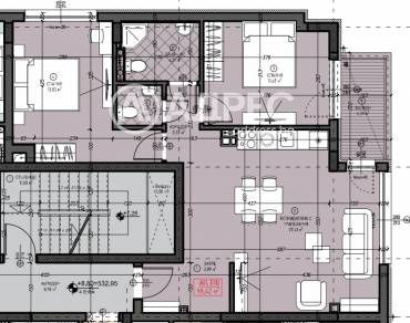 Тристаен апартамент, София, Левски В, 700225, Снимка 1