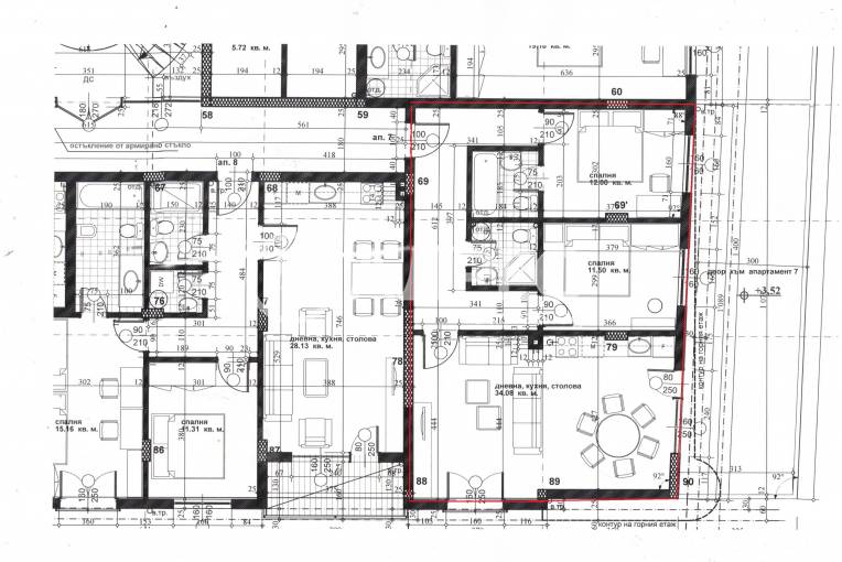 Тристаен апартамент, Сливен, Ново село, 534227, Снимка 2