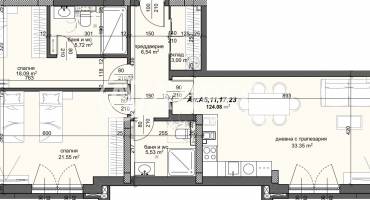 Тристаен апартамент, Пловдив, Тракия, 609229, Снимка 4