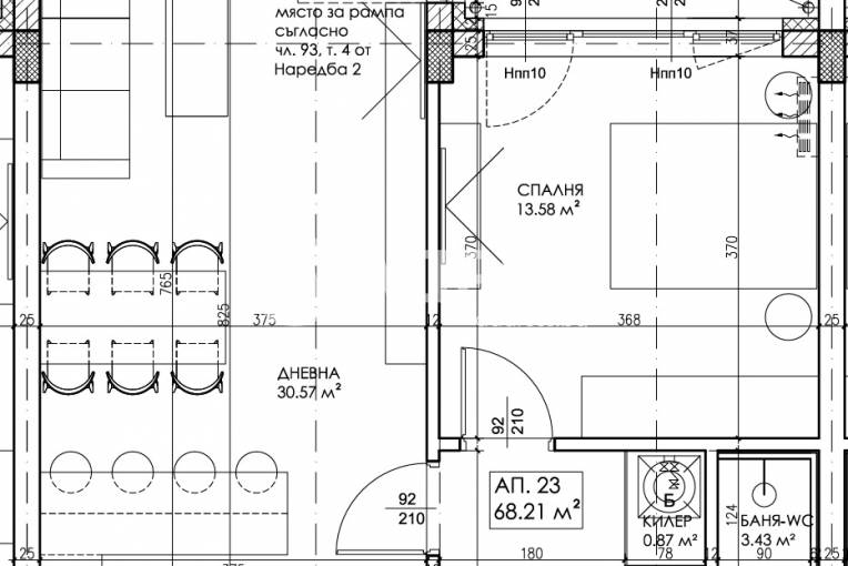Двустаен апартамент, София, Люлин 10, 687230, Снимка 2