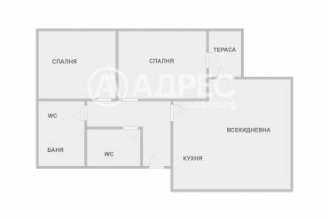 Тристаен апартамент, Варна, Виница, 590232, Снимка 1