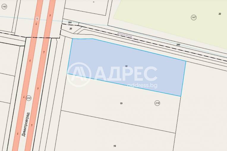 Парцел/Терен, Хасково, Северна индустриална зона, 666234, Снимка 1