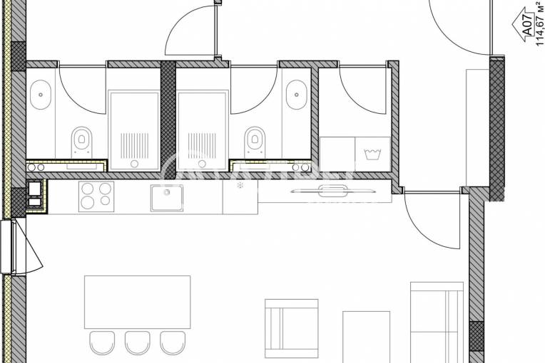 Тристаен апартамент, Варна, м-ст Свети Никола, 660236, Снимка 5
