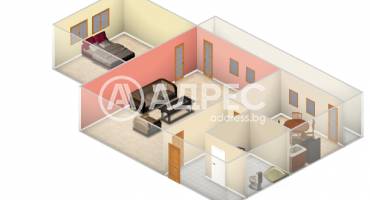 Двустаен апартамент, Варна, Левски, 680236, Снимка 1