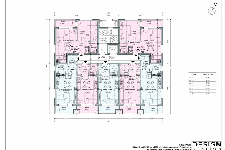 Едностаен апартамент, Приморско, 682236, Снимка 4