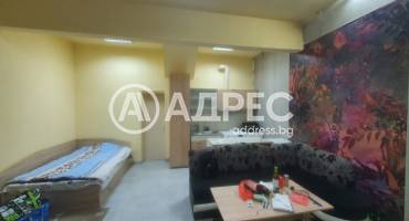 Едностаен апартамент, Варна, Трошево, 683236, Снимка 1