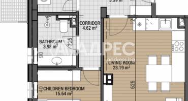 Тристаен апартамент, София, Камбаните, 684236, Снимка 3