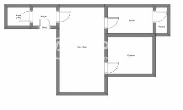 Двустаен апартамент, София, Център, 662238, Снимка 1