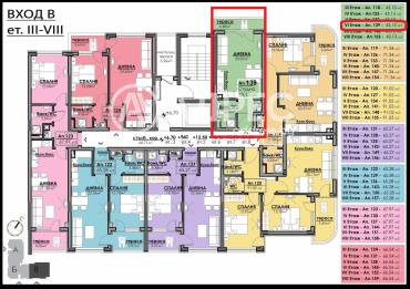 Едностаен апартамент, Бургас, Мадика, 670238, Снимка 1