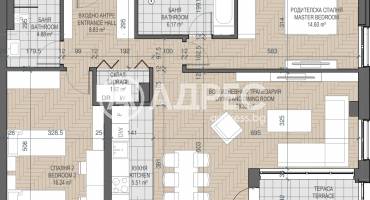 Тристаен апартамент, Пловдив, Каменица 1, 649239, Снимка 2