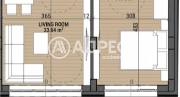 Двустаен апартамент, София, Камбаните, 684241, Снимка 3