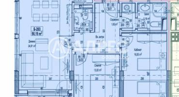 Тристаен апартамент, София, Студентски град, 679242, Снимка 7