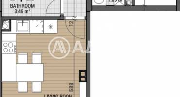 Тристаен апартамент, София, Камбаните, 684242, Снимка 3