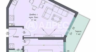 Двустаен апартамент, Пловдив, Христо Смирненски, 701242, Снимка 10