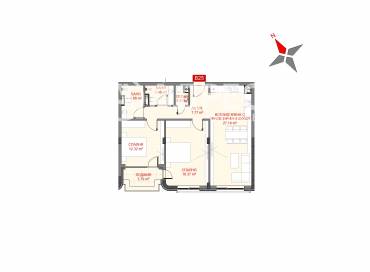 Тристаен апартамент, София, Манастирски ливади - изток, 629244, Снимка 1