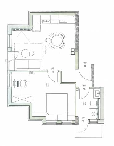 Двустаен апартамент, София, Суха река, 658247, Снимка 1