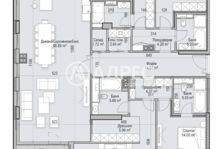 Многостаен апартамент, София, Кръстова вада, 662249, Снимка 3