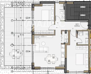 Тристаен апартамент, София, Горна Баня, 691253, Снимка 1