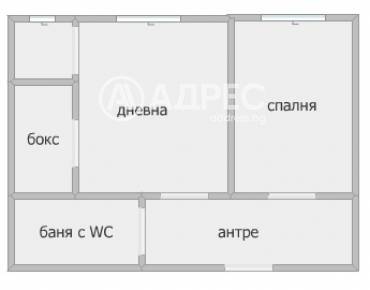 Двустаен апартамент, Стара Загора, Три чучура-север, 700255, Снимка 1