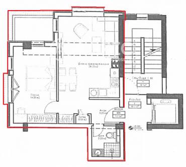 Двустаен апартамент, София, Горубляне, 678256, Снимка 1