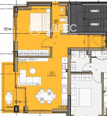 Двустаен апартамент, София, Горна Баня, 633259, Снимка 1