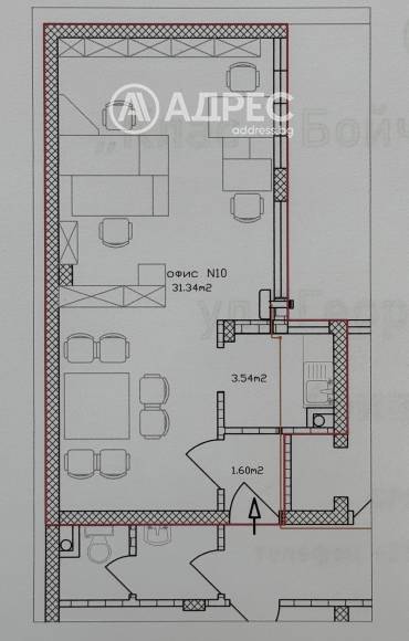 Офис, Стара Загора, Идеален център, 685259, Снимка 1