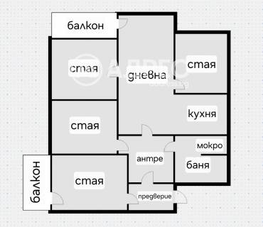 Многостаен апартамент, София, Лагера, 698261, Снимка 1