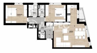 Тристаен апартамент, София, Суха река, 678262, Снимка 1