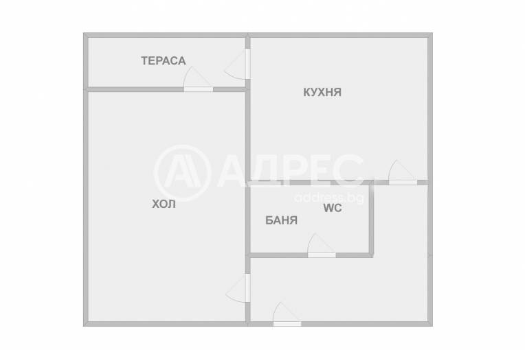 Двустаен апартамент, Варна, Трошево, 648265, Снимка 1