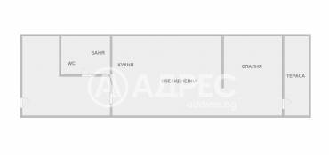 Едностаен апартамент, Варна, м-ст Ален Мак, 679266, Снимка 1