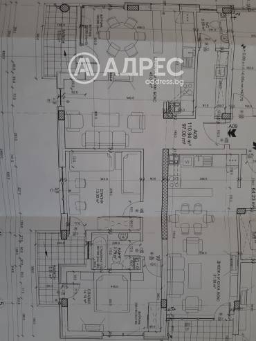 Тристаен апартамент, Бургас, Меден рудник - зона Д, 680266, Снимка 1
