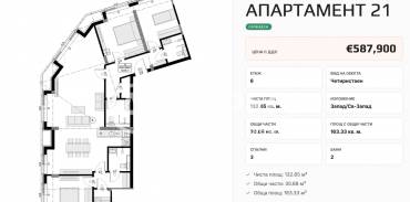 Многостаен апартамент, София, Оборище, 702266, Снимка 1