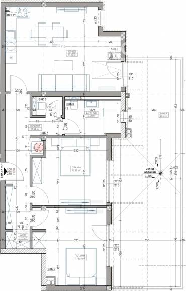 Тристаен апартамент, Варна, Владислав Варненчик, 678269, Снимка 1