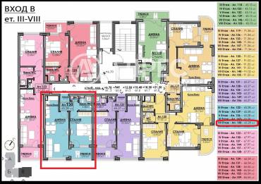 Двустаен апартамент, Бургас, Мадика, 670274, Снимка 1