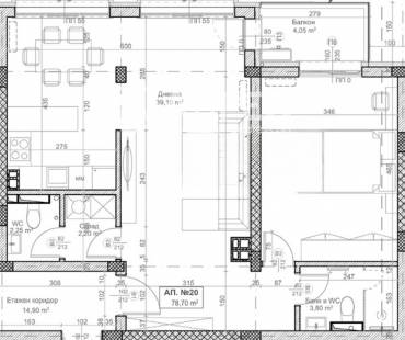 Двустаен апартамент, Пловдив, Каменица 2, 667275, Снимка 1