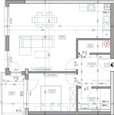 Двустаен апартамент, Варна, Владислав Варненчик, 678275, Снимка 1