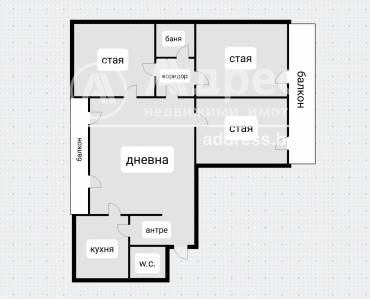Многостаен апартамент, София, Стрелбище, 601276, Снимка 1